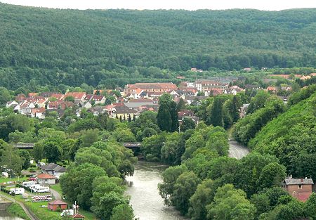 Neumünden von Weserliedanlage