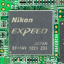 A Nikon Expeed, including an image/video processor Nikon D90 - board 0 - Nikon Expeed EI-149-1769.jpg