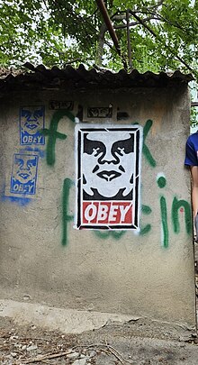 obey graffiti artist
