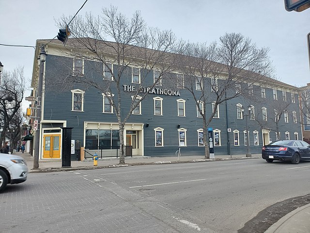 The old Strathcona Hotel after its renovation