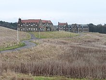 Old hospital buildings at Bangour (geograph 3832230).jpg