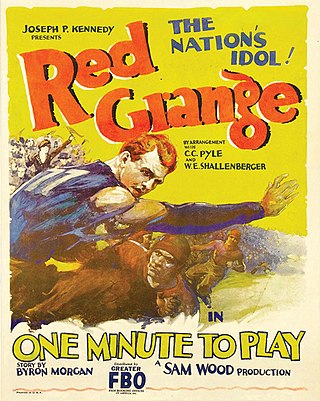 <i>One Minute to Play</i> 1926 film directed by Sam Wood