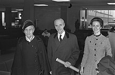 Madeleine s manželem a dcerou Marií des Neiges v roce 1970