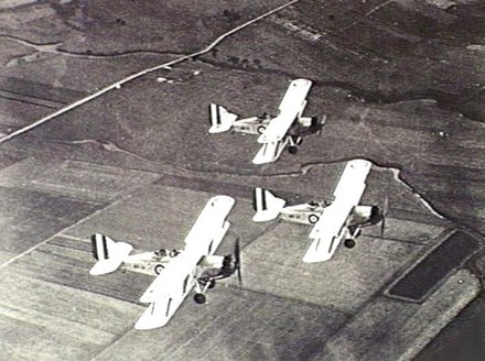 Wapitis of No. 3 Squadron, commanded by Bostock, in the Richmond area, October 1932