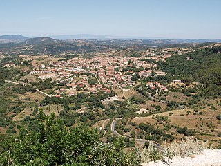 Laconi Comune in Sardinia, Italy