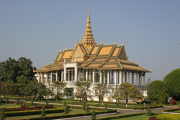 Moonlight pavilion in Phnom Penh