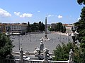 Piazza del Popolo et son obélisque