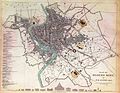 Plan de Rome en 1830.