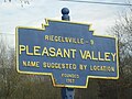Pleasant Valley, PA Keystone Marker.jpg