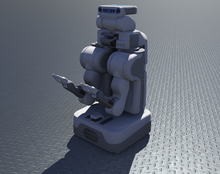 A simulation model of the PR2 robot in Webots. Pr2.png