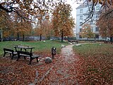 Praha - Holešovice, Park Rajská