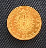 10-Goldmark-Münze von 1880