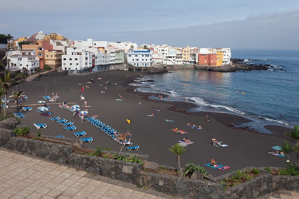Puerto de la Cruz. Tenerife. Španielsko eue56