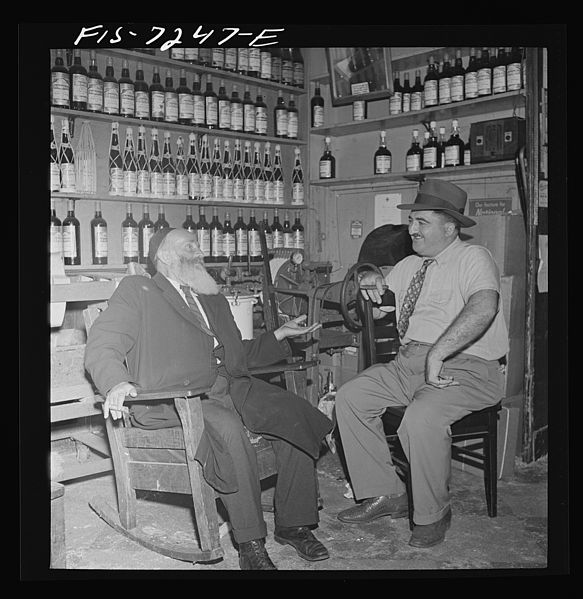 File:Rabbi in a kosher wine shop 8d21908v.jpg