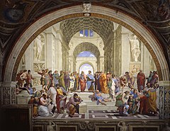 The School of Athens (1509–1511) from the Raphael Rooms
