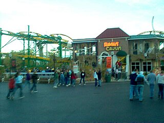 <span class="mw-page-title-main">Ragin' Cajun (roller coaster)</span> Roller coaster at Six Flags America