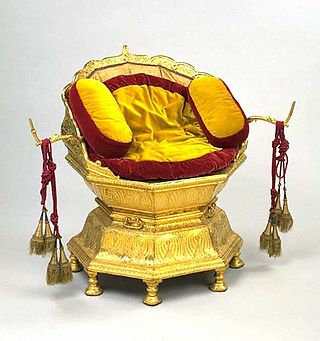 <span class="mw-page-title-main">Maharaja Ranjit Singh's throne</span>