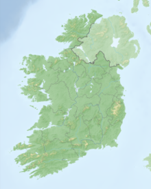 Reliefkarte: Irland