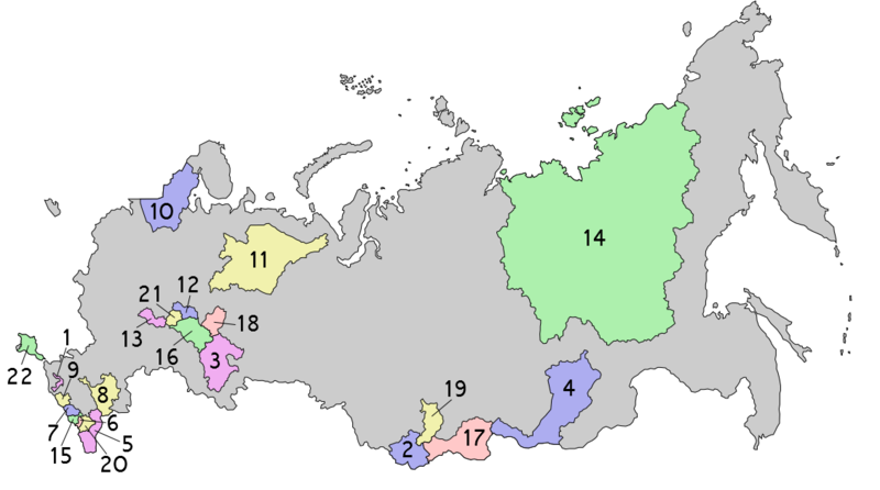 Repúblicas de Rusia