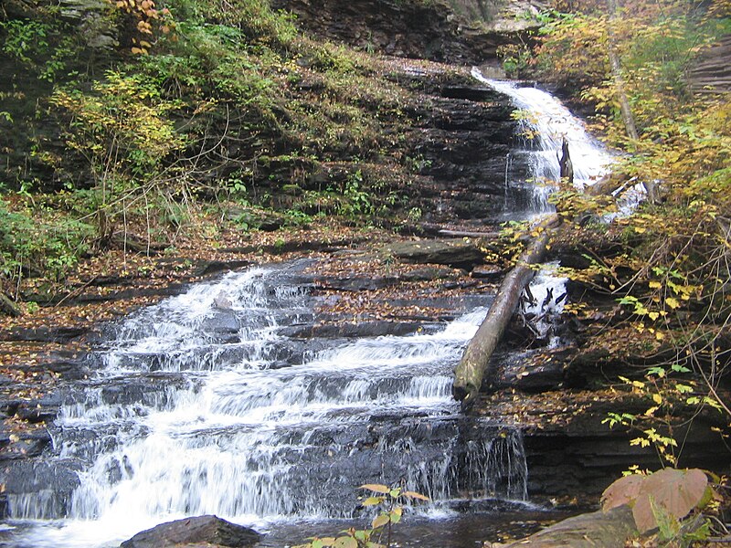 File:Ricketts Glen State Park Huron Falls 2.jpg