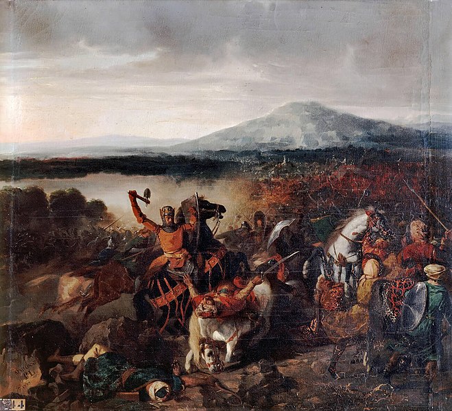 File:Roger I de Sicilia en la batalla de Cerami, por Prosper Lafaye.jpg