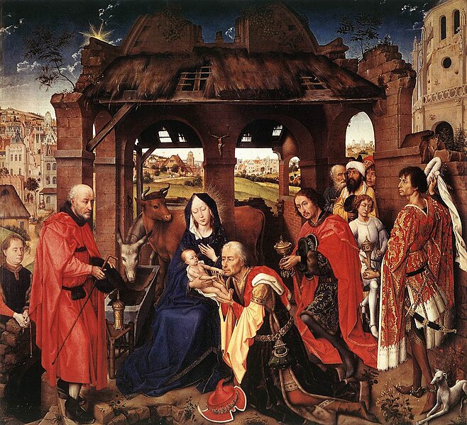 File:Rogier van der Weyden - St Columba Altarpiece (central panel).jpg