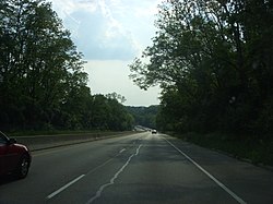 Ronald Reagan Cross County Highway (SR 126) near Blue Ash