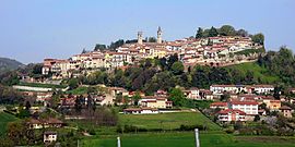 Panorama of Rosignano Monferrato