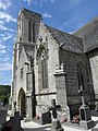 Saint-Jean-du-Doigt : église paroissiale, tour, porche et chapelle méridionale