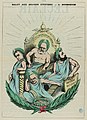 Victor Hugo, entouré de Louis Blanc, Thiers et Gambetta (L’Éclair, no 9, [19] août 1877).