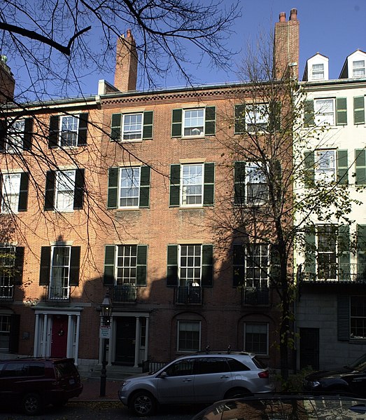 File:Samuel Gridley and Julia Ward Howe House Boston MA.jpg