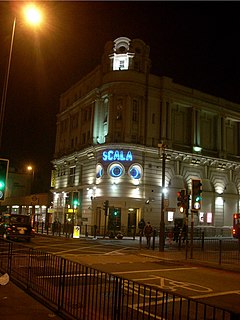 Scala (club) nightclub and live music venue, formerly a cinema, in Kings Cross, Camden, London, England