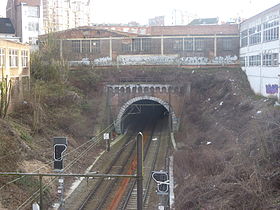 Imagen ilustrativa del artículo Túnel ferroviario del Cincuentenario