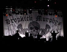 During the band's 2010 tour, a special pirate-themed backdrop was unfurled during the encore performance of "I'm Shipping Up to Boston". ShippingUpbanner.jpg