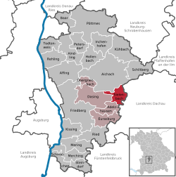 Розташування Зіленбах