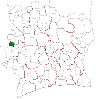 Sipilou Department Department in Montagnes, Ivory Coast
