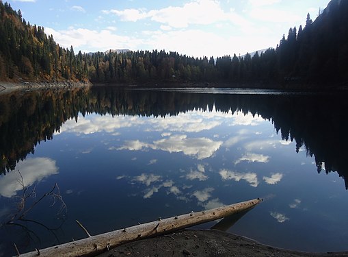 Lake Small Ritsa in Abkhazia