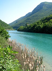 The Soča River near Solkan
