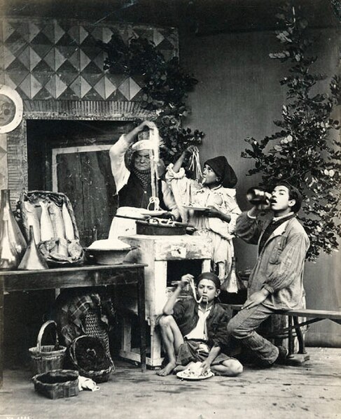 File:Sommer, Giorgio (1834-1914) - n. 6144 - (Mangiamaccheroni).jpg