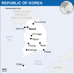 File:South Korea - Location Map (2013) - KOR - UNOCHA.svg