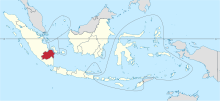 Etelä -Sumatra Indonesian Yhdysvalloissa.svg