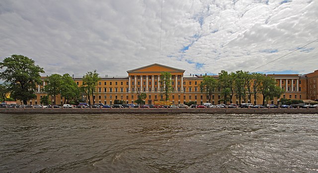 Obukhov Hospital in St. Petersburg, Russia, where Hermann is committed at the story's conclusion