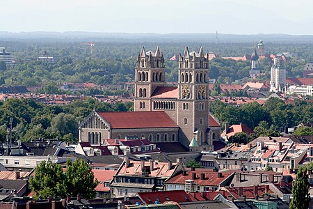 St. Maximilian München, Blick vom Alten Peter, 2009