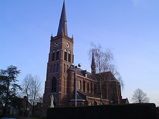 Oerle Village in North Brabant, Netherlands