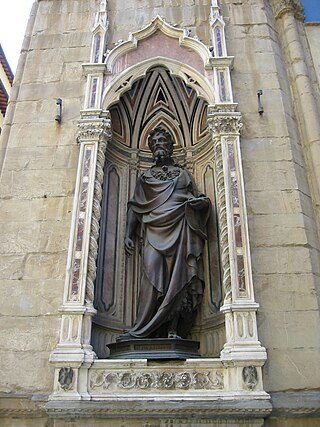 <i>Saint John the Baptist</i> (Ghiberti) Sculpture by Lorenzo Ghiberti