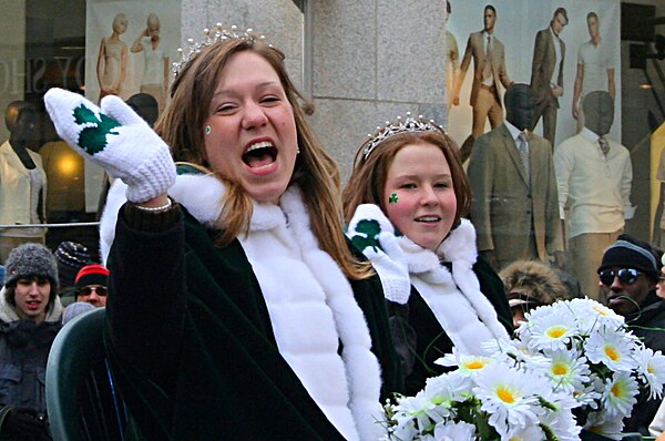 Saint Patrick's Day Parade in Montreal