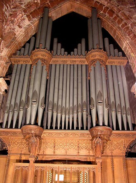 St Bees Priory organ, the last major instrument to be personally supervised by "Father" Henry Willis, 1899