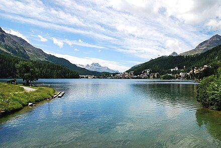 Lake St Moritz