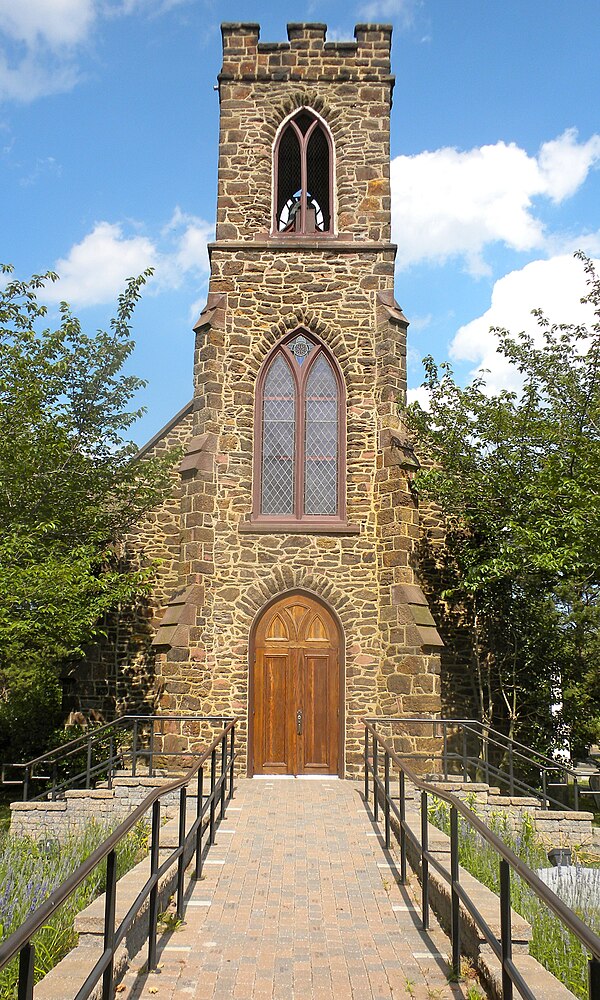 St. Thomas Episcopal Church, built in 1846, is one of Glassboro's oldest buildings.