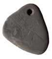 Star Carr pendant, Britain, c. 9000 BC